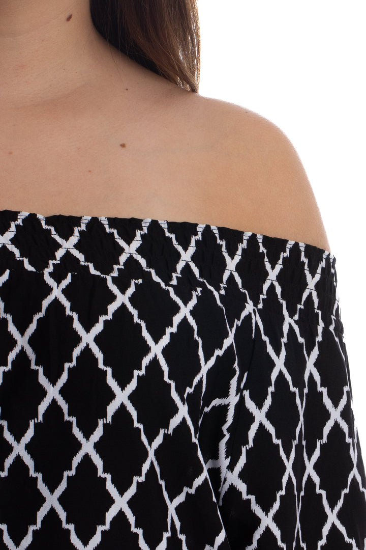 Blusa Chico's negro, detalle – ClosetRehab