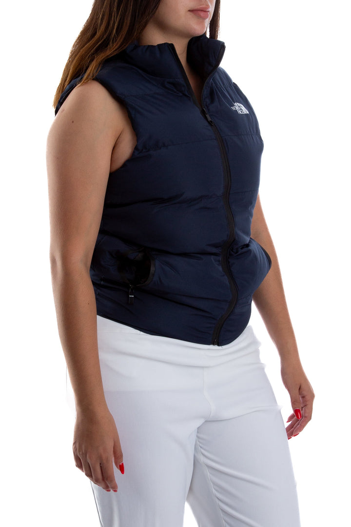 Chaleco The North Face azul, vista posterior – ClosetRehab
