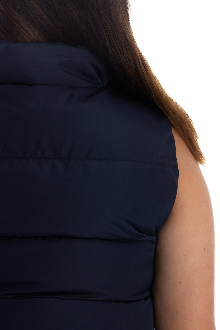 Chaleco The North Face azul, detalle 5 – ClosetRehab