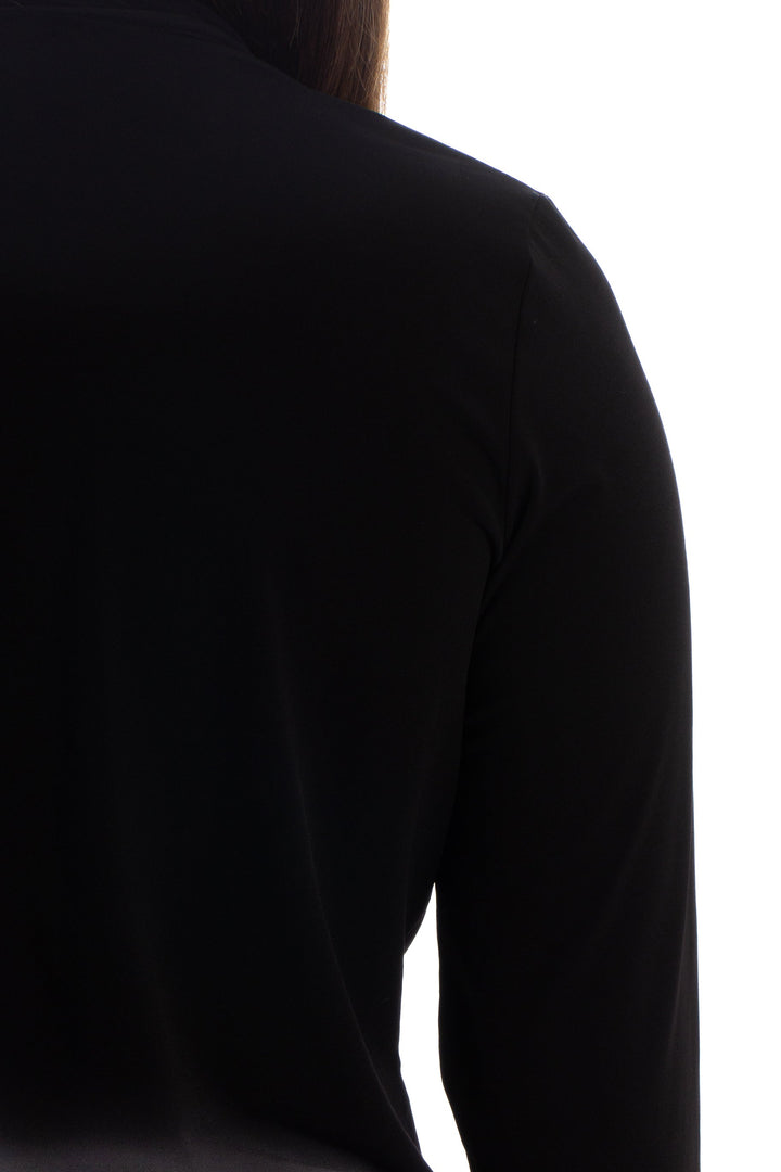 Abrigo Clara Sun Woo negro, detalle 6 – ClosetRehab