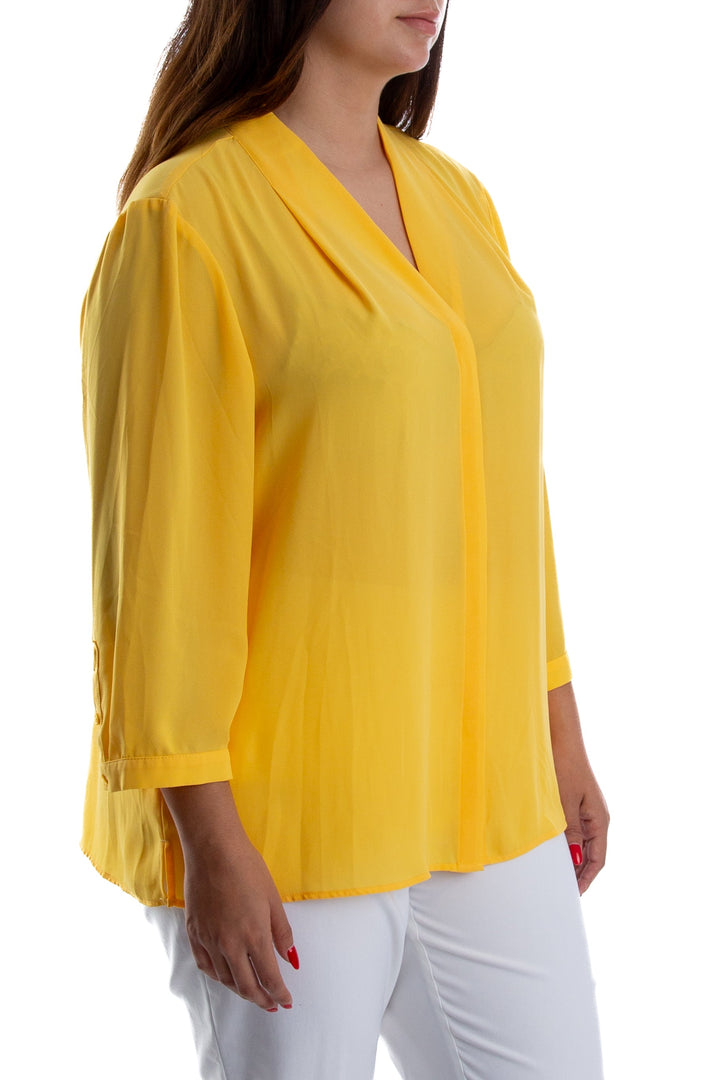 Blusa Investments amarillo, vista posterior – ClosetRehab