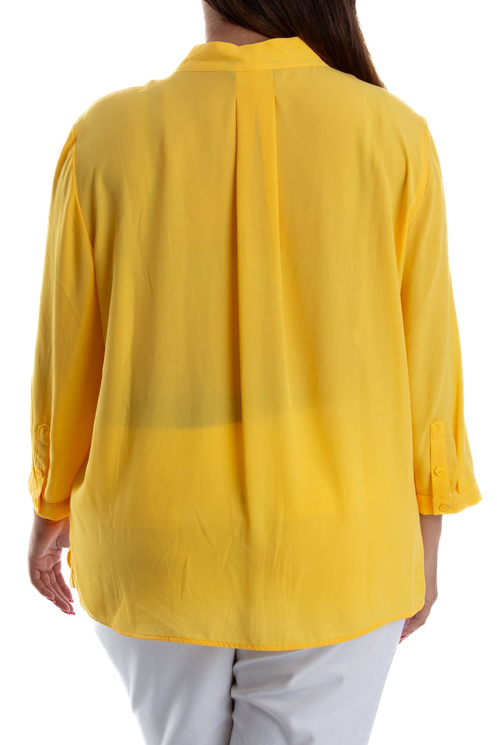 Blusa Investments amarillo, vista lateral – ClosetRehab