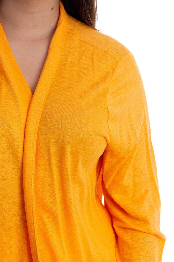 Abrigo Chico's naranja, detalle – ClosetRehab