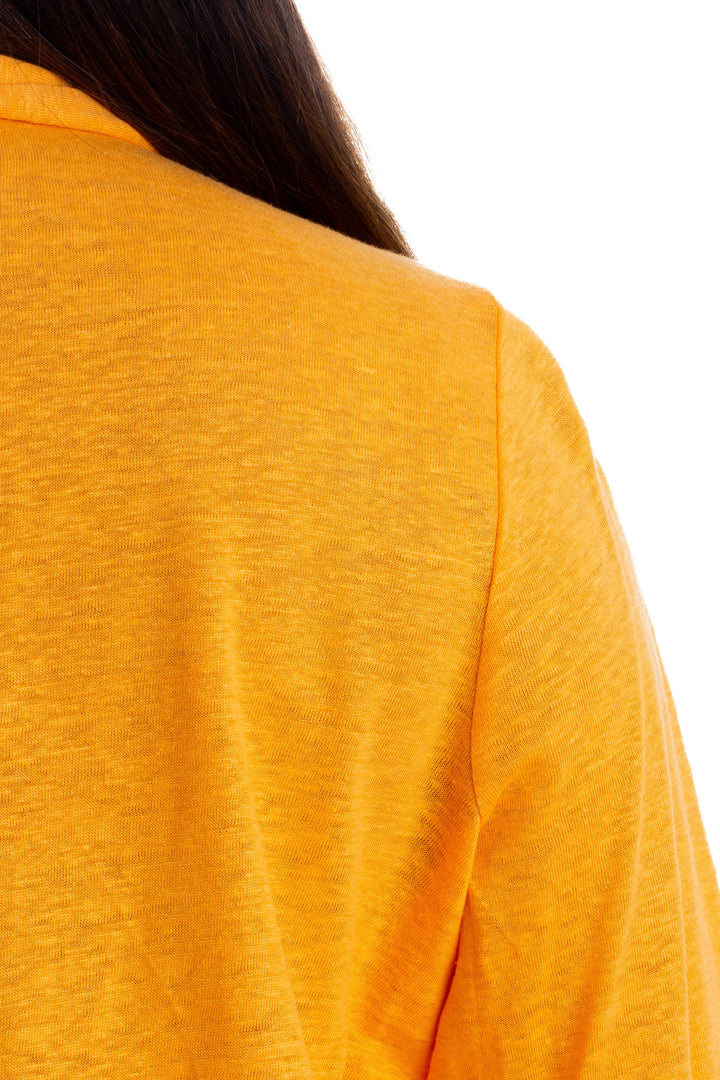 Abrigo Chico's naranja, detalle 6 – ClosetRehab