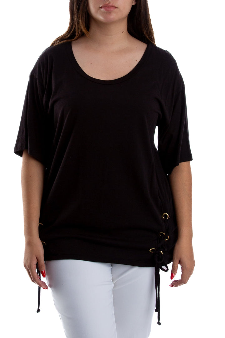 Blusa Michael Kors negro, vista frontal – ClosetRehab