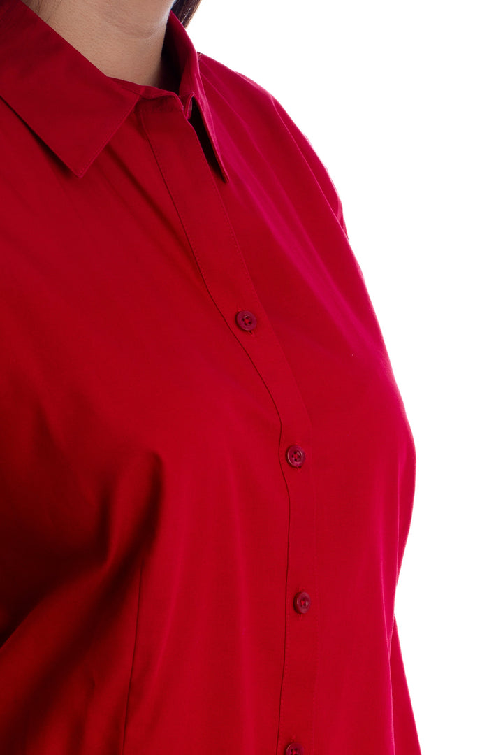 Blusa Chico's rojo, detalle 5 – ClosetRehab