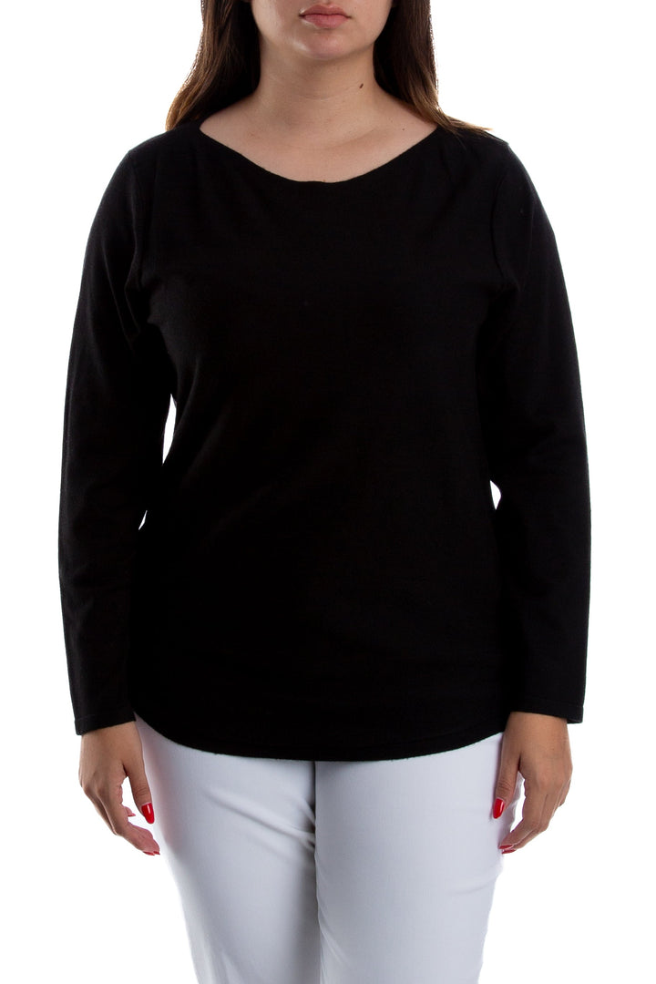 Suéter Chico's negro, vista frontal – ClosetRehab