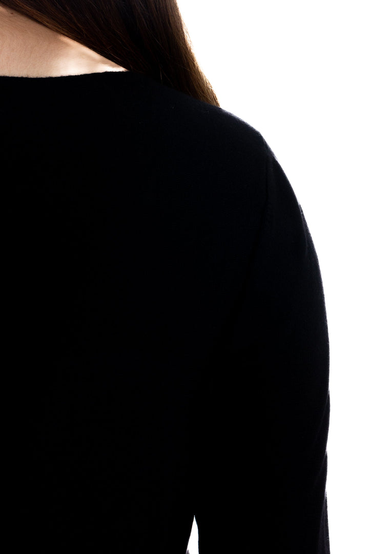 Suéter Chico's negro, detalle 6 – ClosetRehab