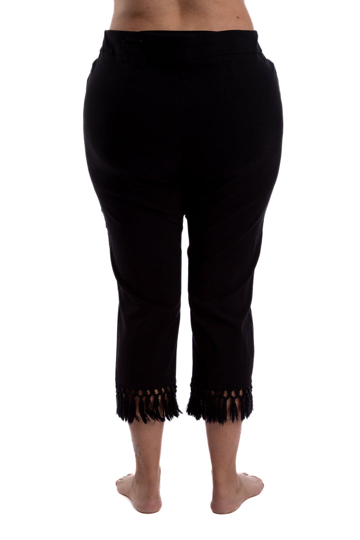 Pantalón Chico's negro, vista lateral – ClosetRehab