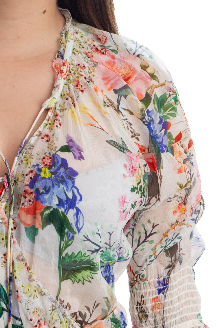 Vestido Camilla blanco, detalle – ClosetRehab