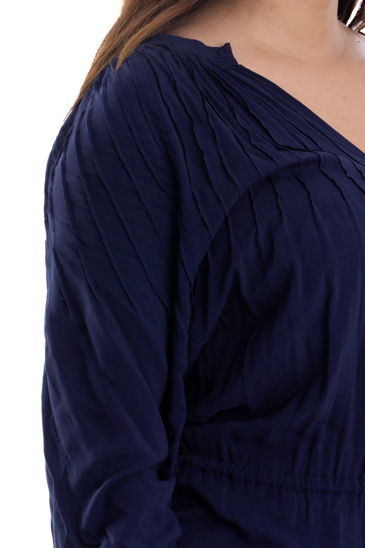 Blusa VIX Paul Ahermanny azul, detalle 5 – ClosetRehab