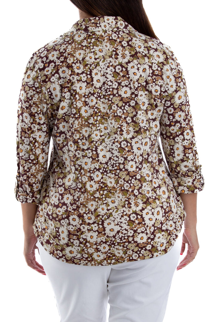 Blusa Tommy Hilfiger blanco, vista lateral – ClosetRehab
