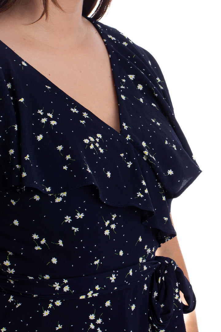 Vestido DKNY azul, detalle 5 – ClosetRehab