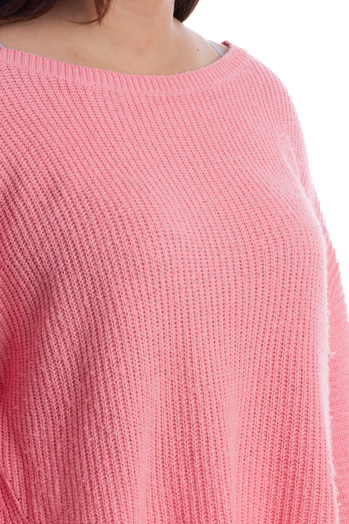 Suéter Caslon rosa, detalle – ClosetRehab