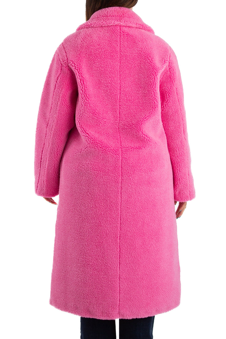 Abrigo Replay NWT rosa, vista lateral – ClosetRehab