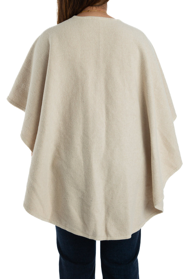 Abrigo Yusoyu beige, vista lateral – ClosetRehab
