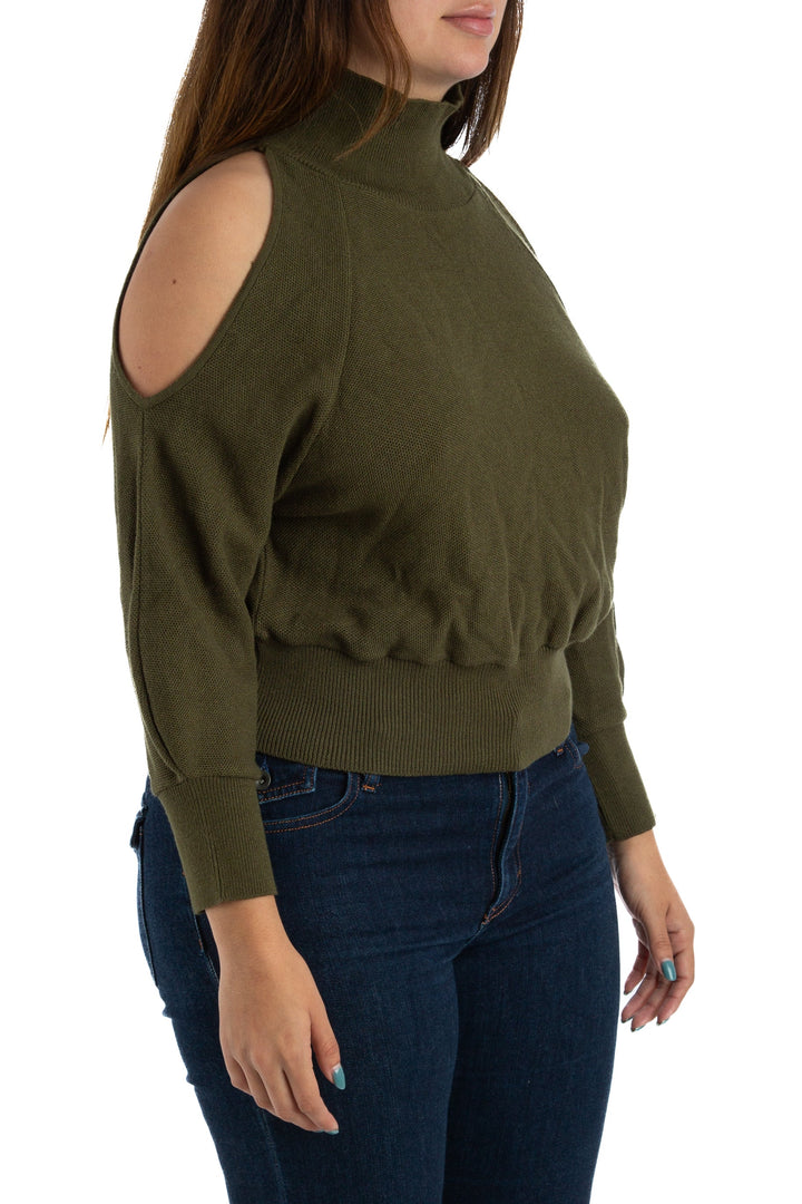 Suéter Raquel Orozco verde, vista posterior – ClosetRehab