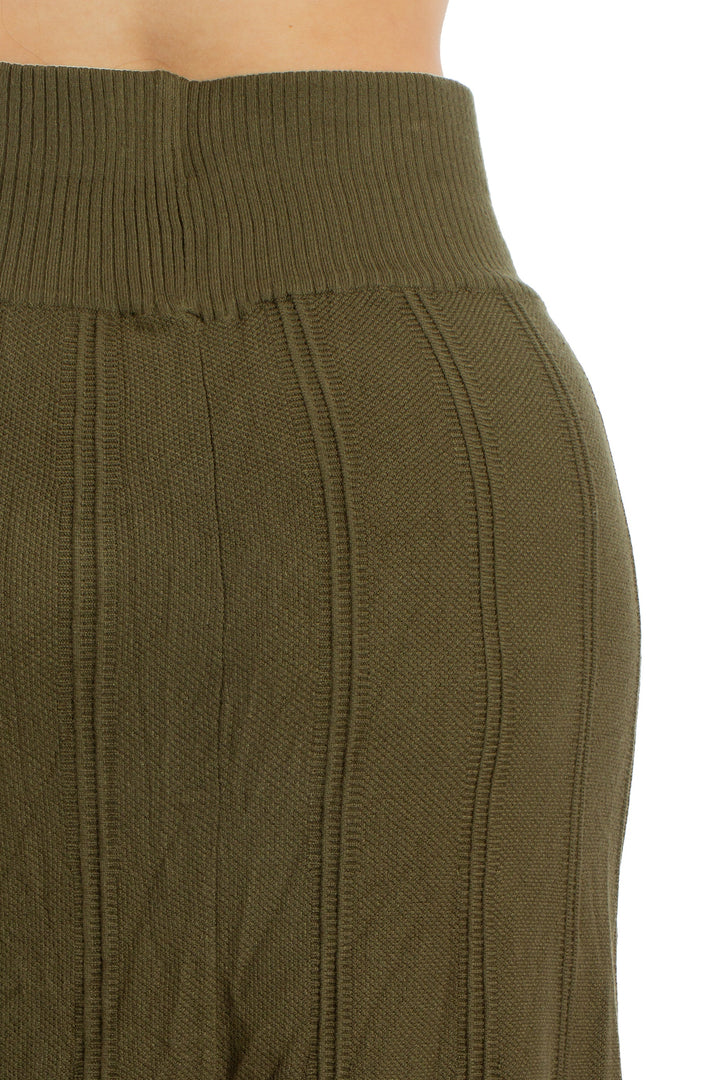 Falda Raquel Orozco verde, detalle 6 – ClosetRehab