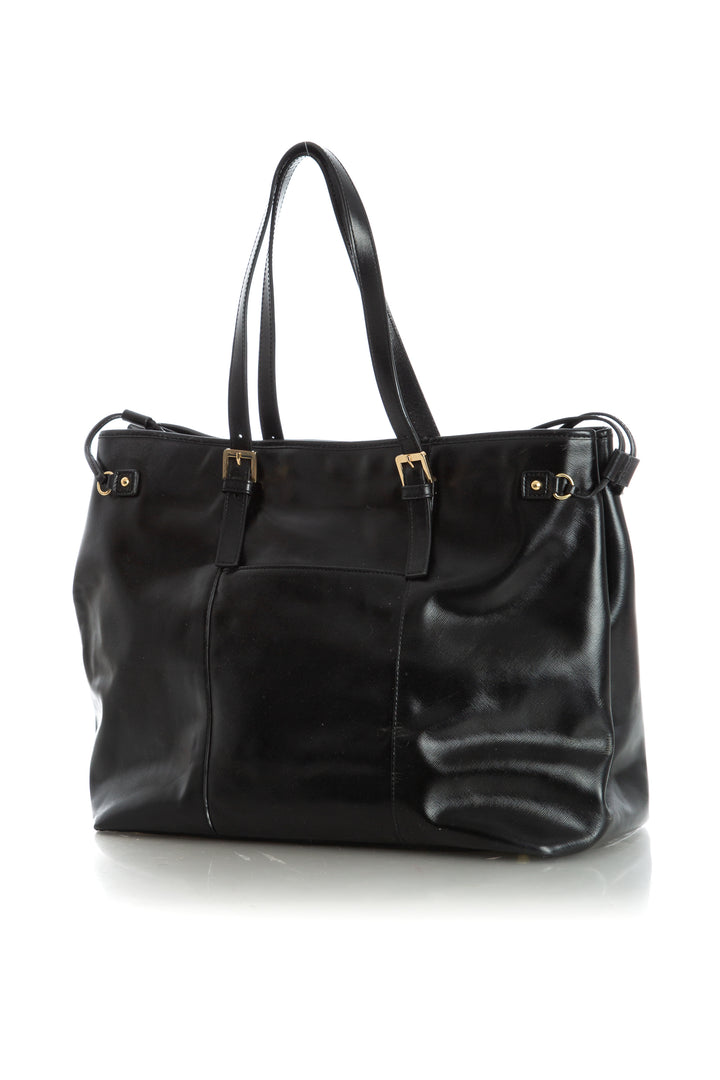 Bolsa Cynthia Rowley negro, detalle – ClosetRehab