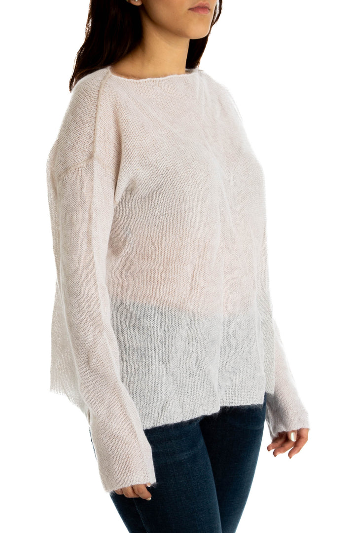 Suéter Ambrosi NWT beige, vista posterior – ClosetRehab