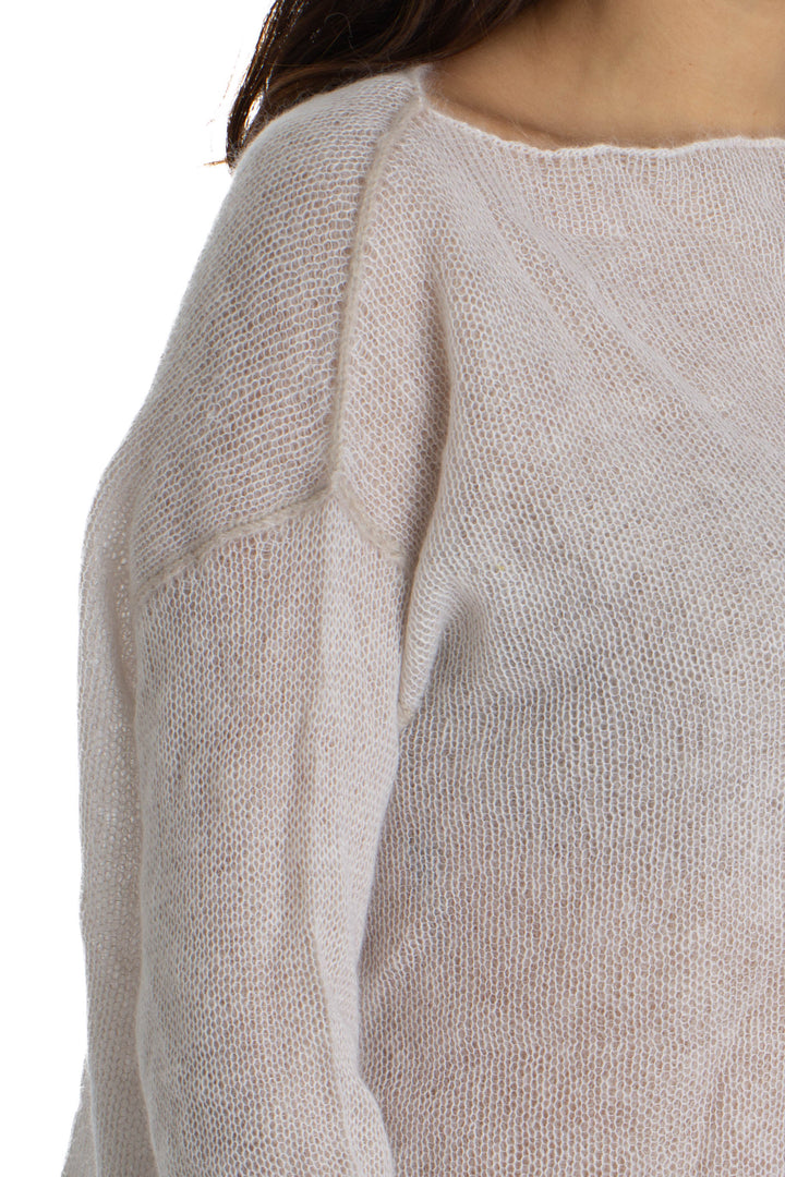 Suéter Ambrosi NWT beige, detalle 5 – ClosetRehab
