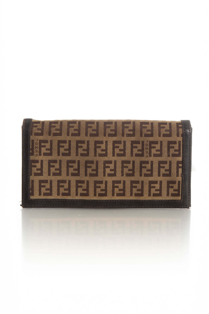 Bolsa Fendi café, vista frontal – ClosetRehab