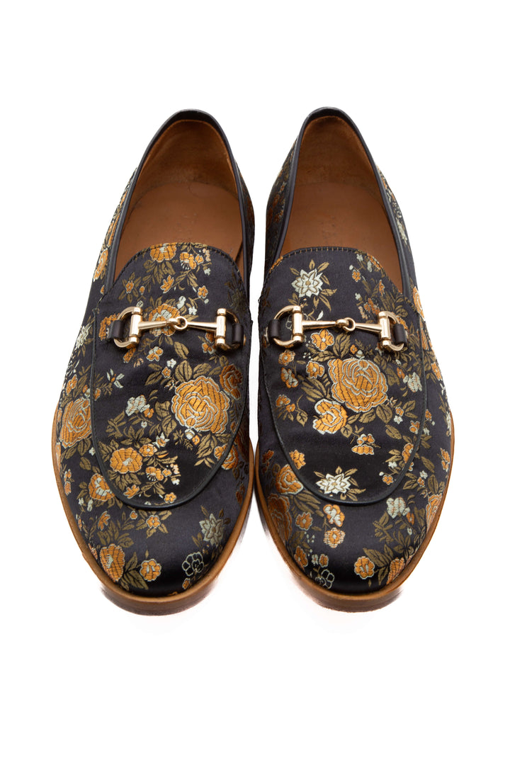 Loafer Taft floral, vista lateral interior