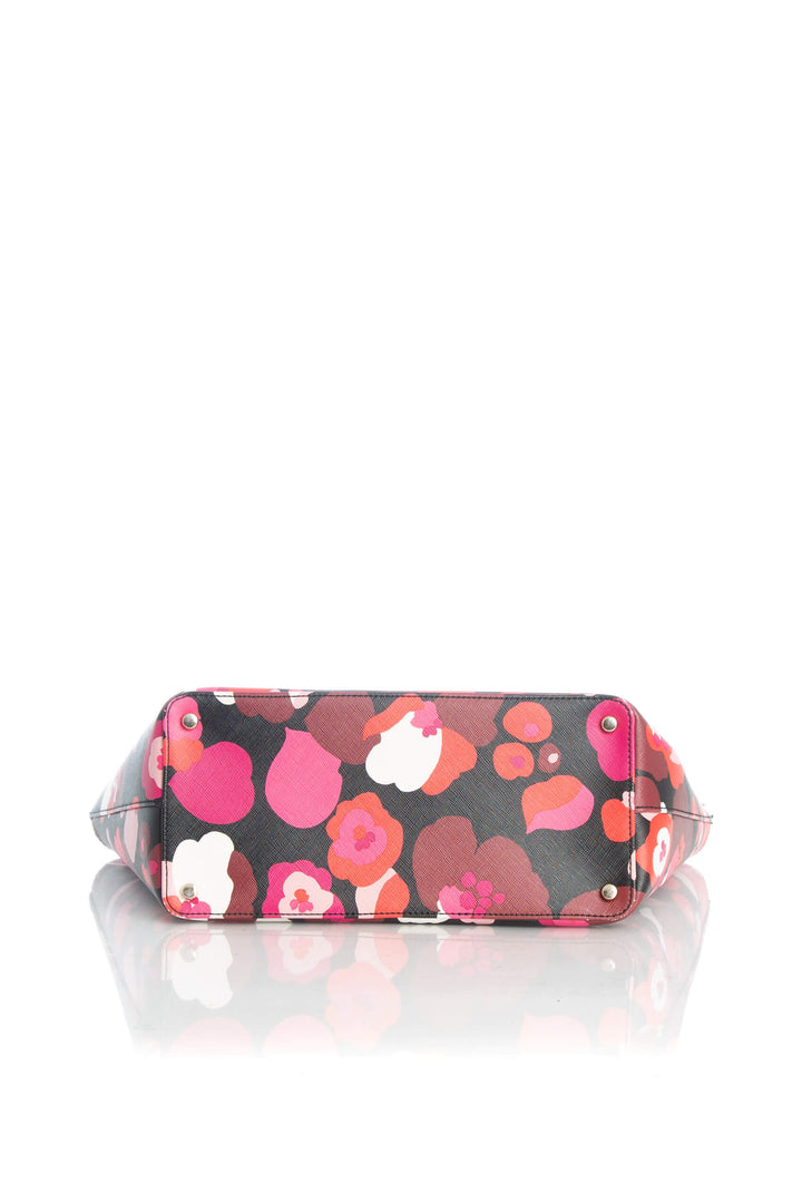 Bolsa Kate Spade negro y rojo, detalle 6 – ClosetRehab