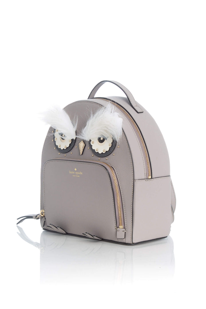 Bolsa Kate Spade gris, vista posterior – ClosetRehab