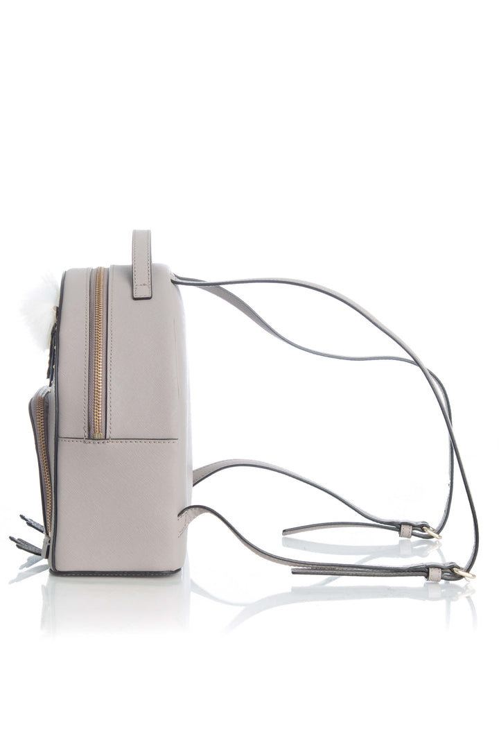 Bolsa Kate Spade gris, vista lateral – ClosetRehab