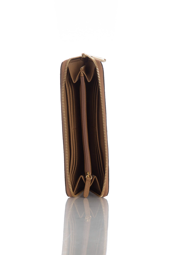 Cartera Michael Kors café, vista lateral – ClosetRehab