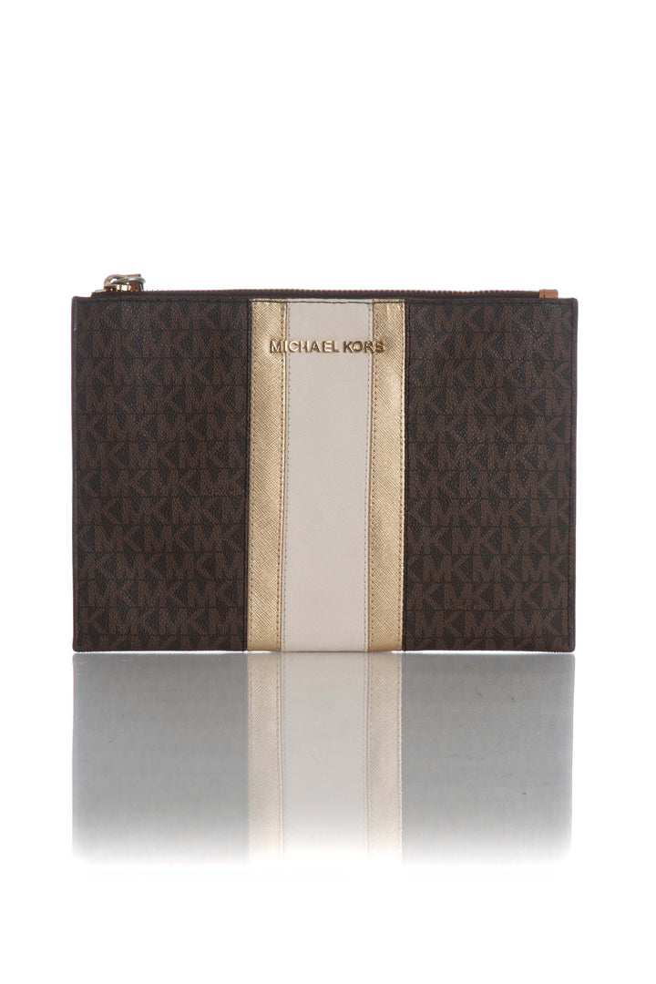 Bolsa Michael Kors café, vista frontal – ClosetRehab