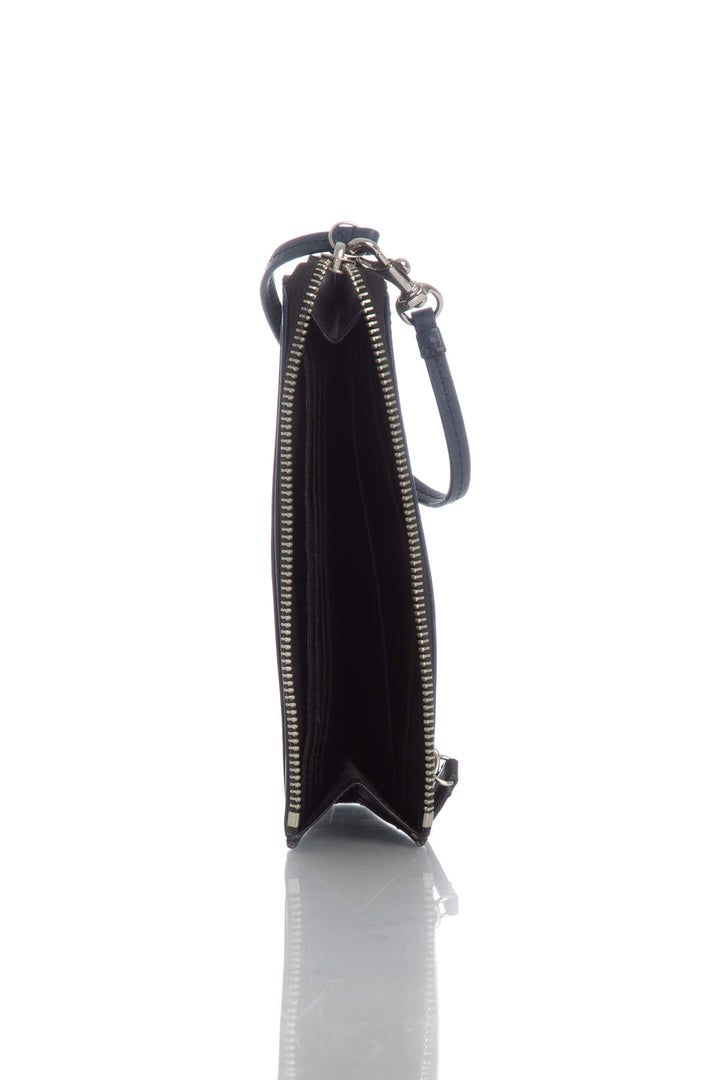 Cartera Coach negro, vista lateral – ClosetRehab