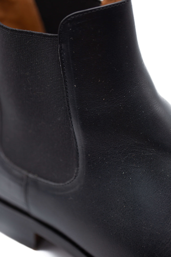 Par de botas Chelsea Taft vistas de frente