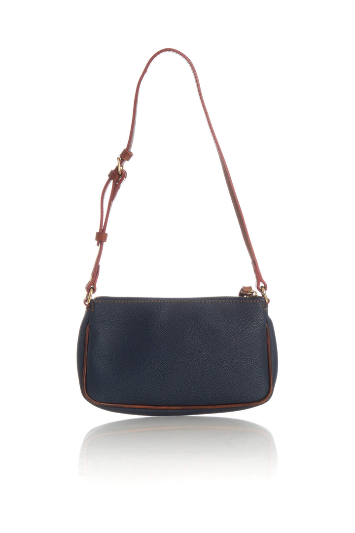 Bolsa Dooney & Bourke azul, vista lateral – ClosetRehab