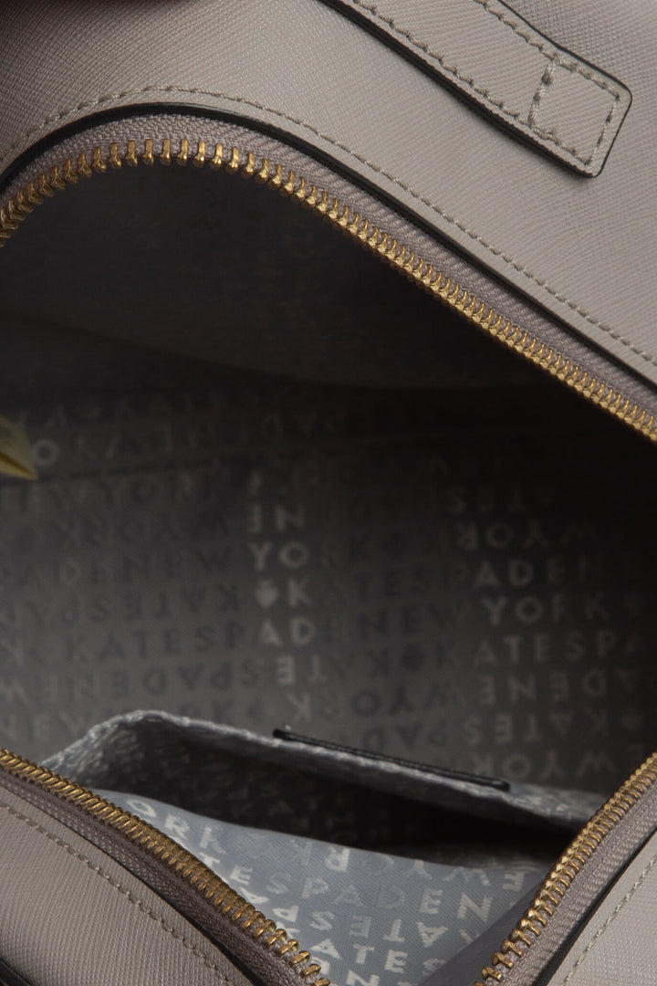 Bolsa Kate Spade gris, detalle 12 – ClosetRehab