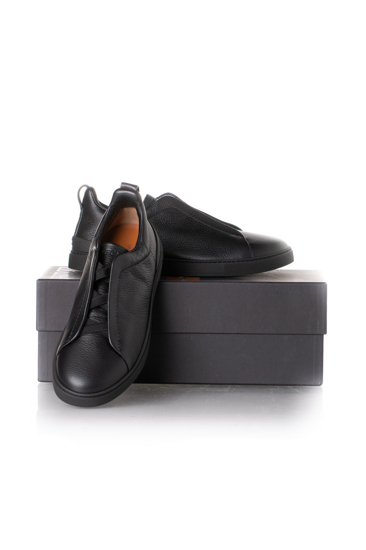 Tenis Zegna negro talla 8 US, par con caja Zegna preloved | ClosetRehab