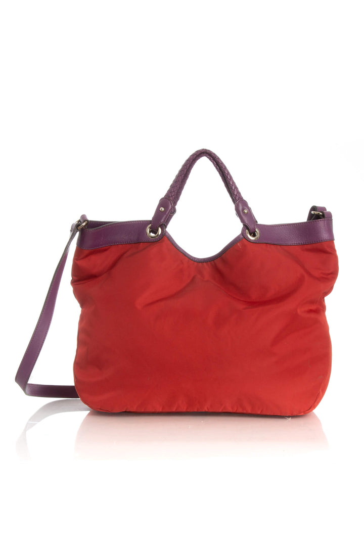 Bolsa Salvatore Ferragamo rojo, detalle – ClosetRehab