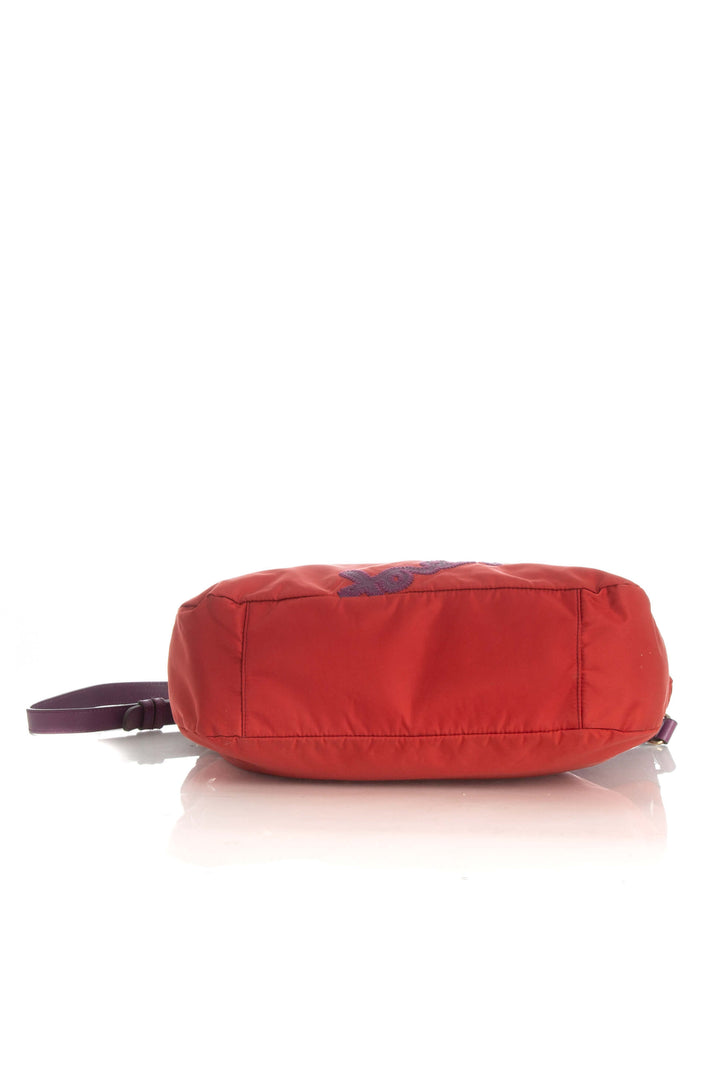 Bolsa Salvatore Ferragamo rojo, detalle 6 – ClosetRehab