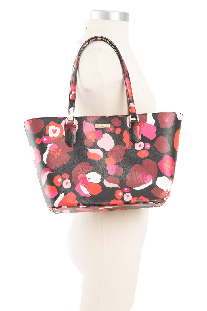 Bolsa Kate Spade negro y rojo, detalle 13 – ClosetRehab