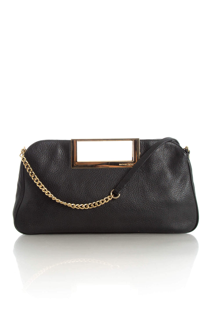 Bolsa Michael Kors negro, vista frontal – ClosetRehab
