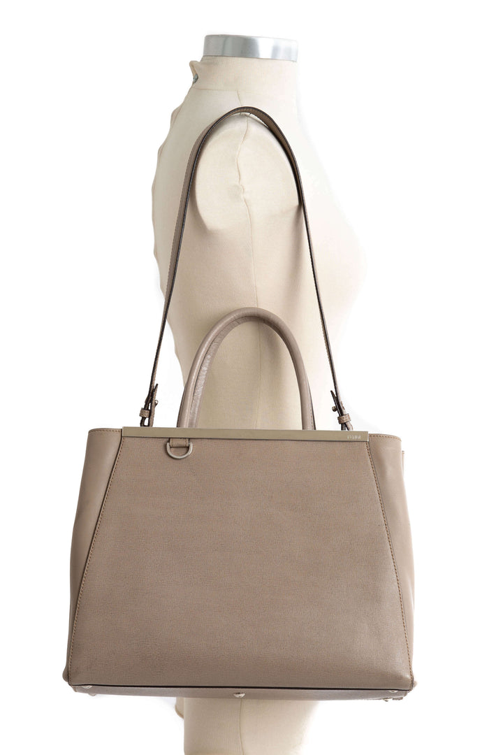 Bolsa Fendi café, detalle 17 – ClosetRehab
