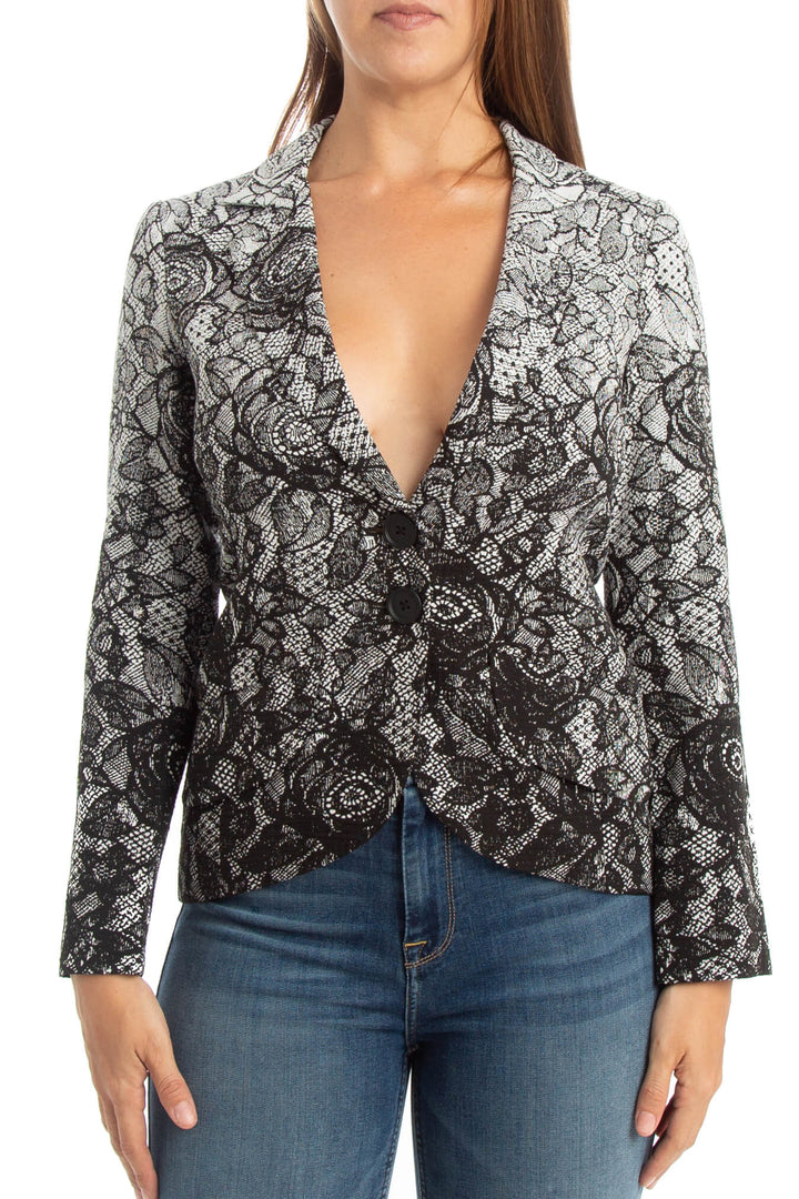 Saco Yoana Baraschi estampado, vista frontal – ClosetRehab