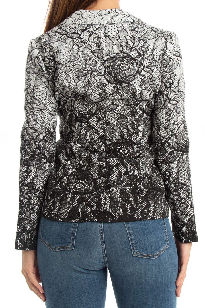 Saco Yoana Baraschi estampado, vista posterior – ClosetRehab