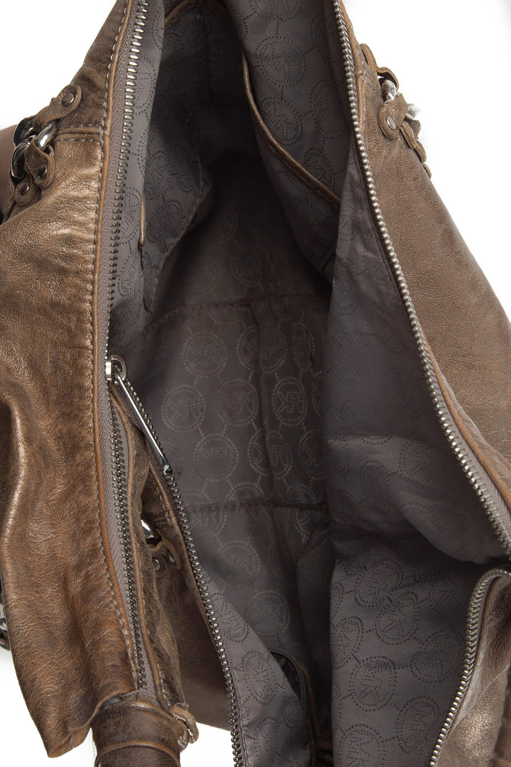 Bolsa Michael Kors café, detalle 6 – ClosetRehab