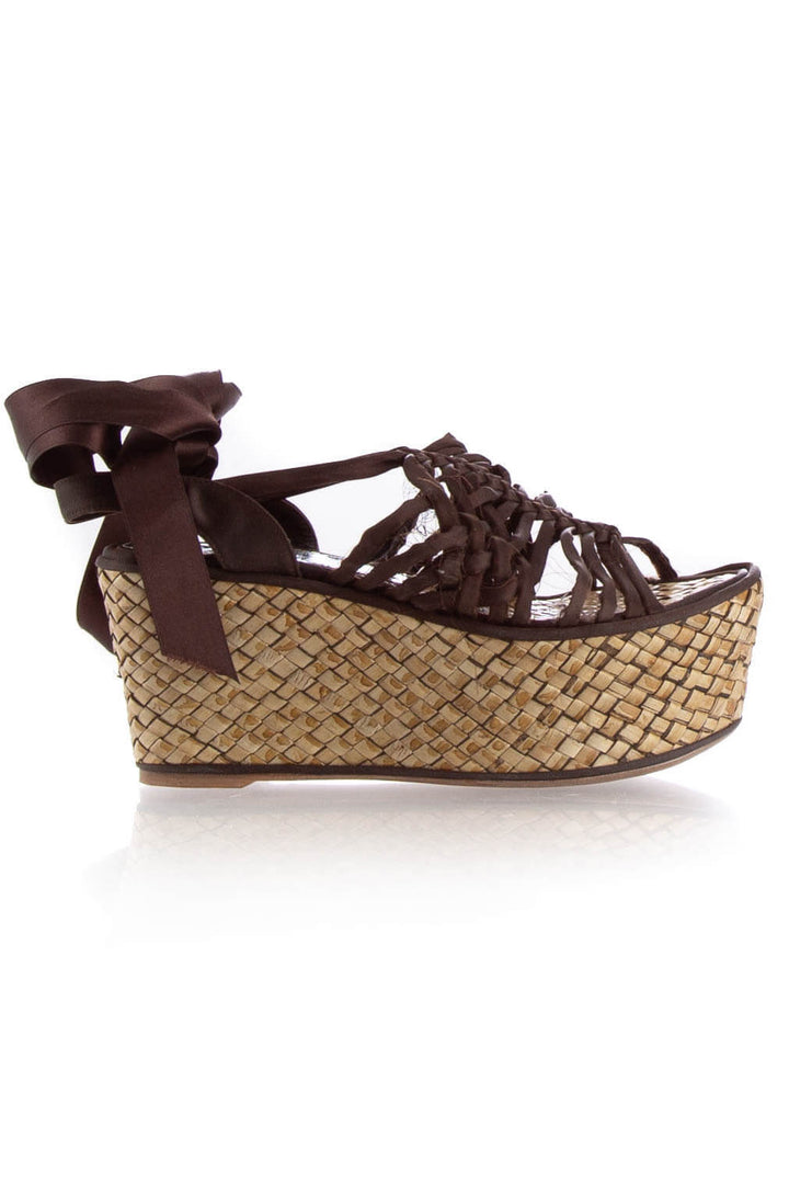 Zapato Jean-Michel Cazabat café, vista frontal – ClosetRehab