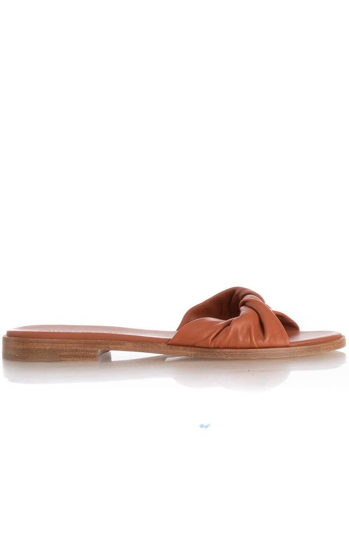 Zapato Sigerson Morrison café, vista frontal – ClosetRehab