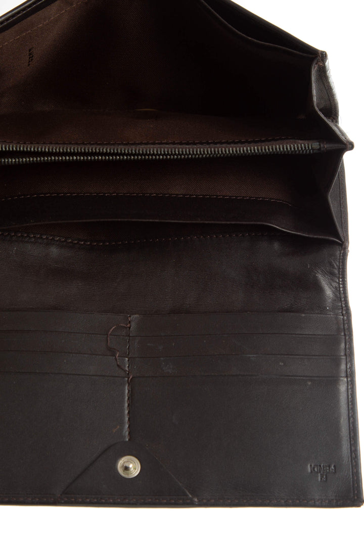 Bolsa Fendi café, detalle 10 – ClosetRehab