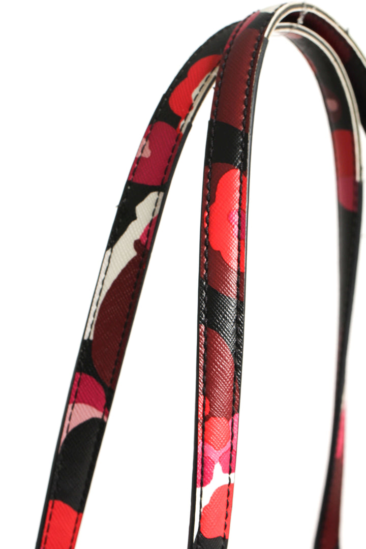 Bolsa Kate Spade negro y rojo, detalle 8 – ClosetRehab
