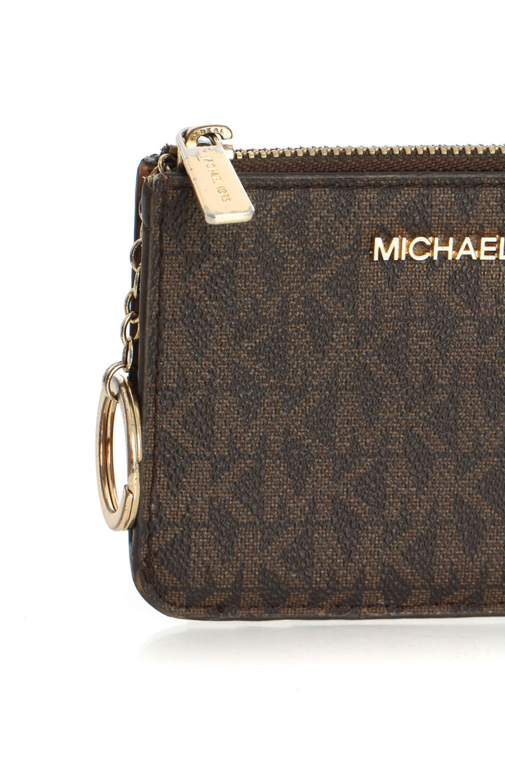 Monedero Michael Kors café, detalle – ClosetRehab
